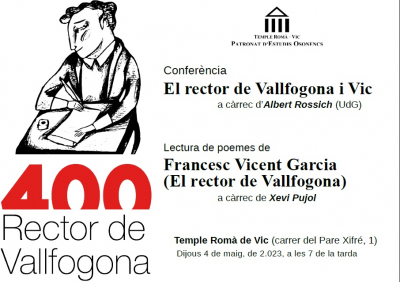 Conferència el rector de Vallfogona i Vic