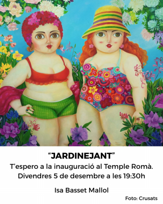 Inauguració exposició Jardinejant
