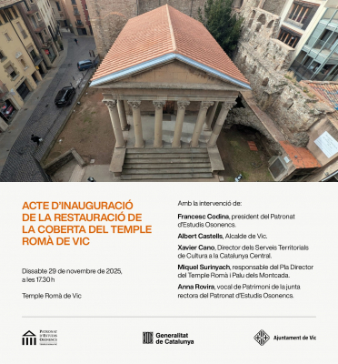 Inauguració restauració coberta TR