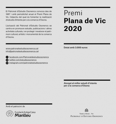 Premi Plana de Vic