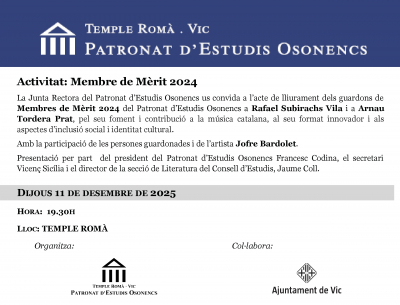 Targetó Lliurament MM2024