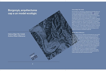 Borgonyà, arquitectures cap a un model ecològic. (Ed. 2026)