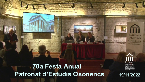 70a Festa Anual Patronat d'Estudis Osonencs 2022