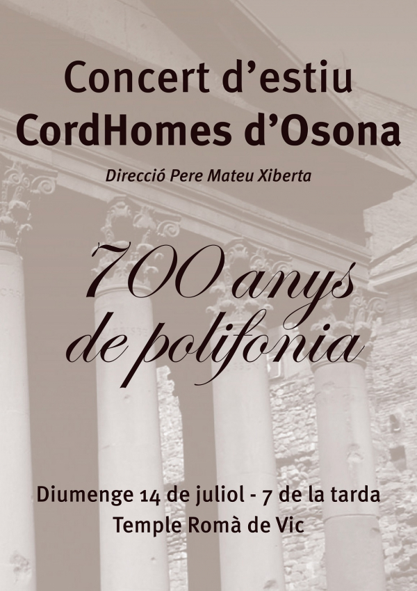 Concert 700 anys de polifonia