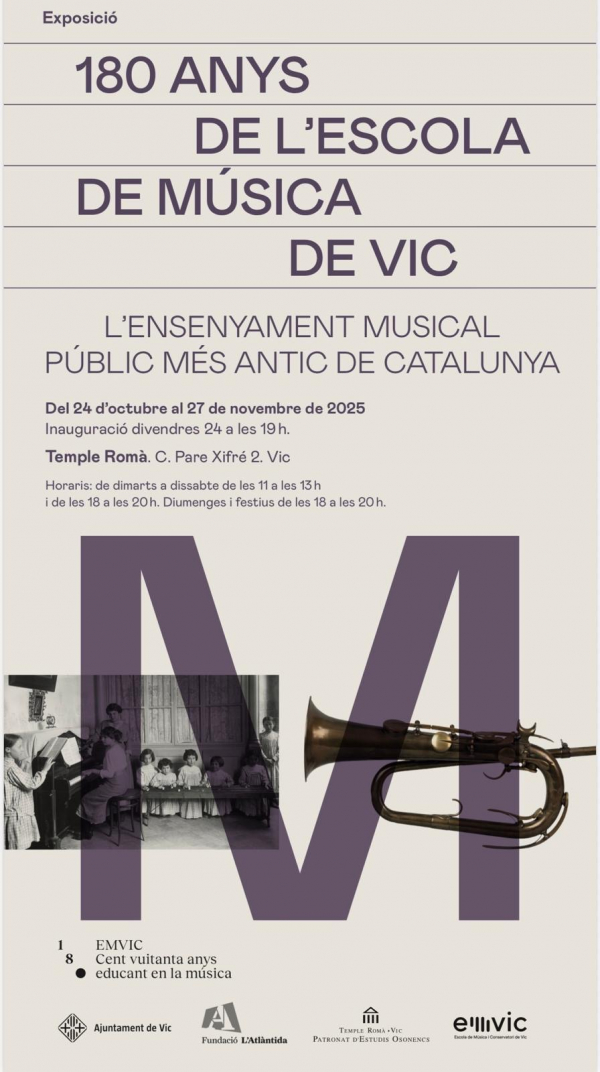 Exposició 180 anys EMVic